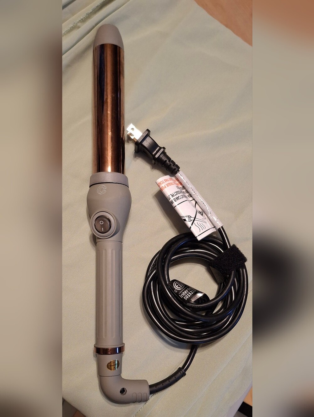 Gray Curling Wand Hair Styler - Unbranded